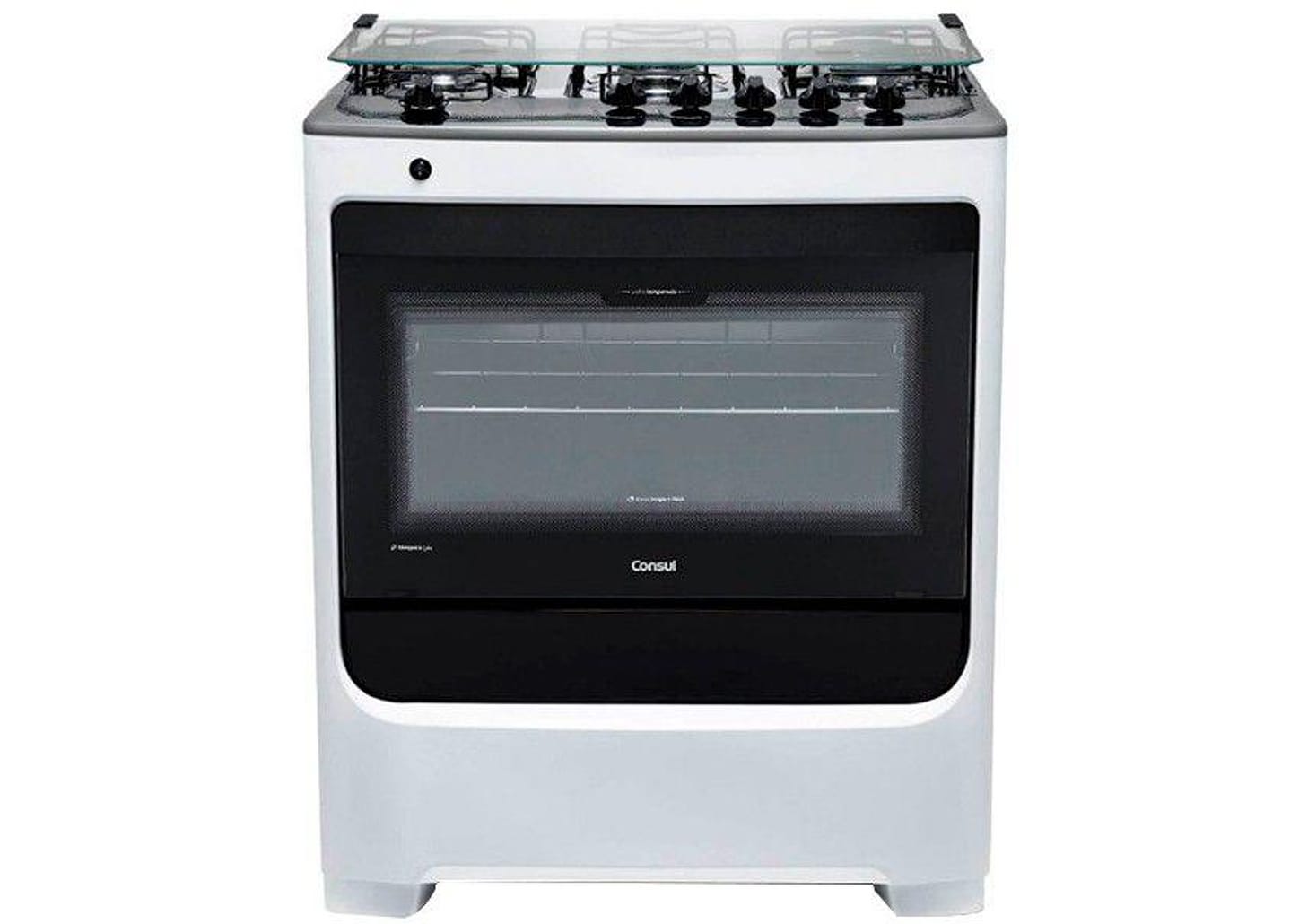 Fogão 5 Bocas Consul Branco Acendimento Automático - CFS5 NAB
