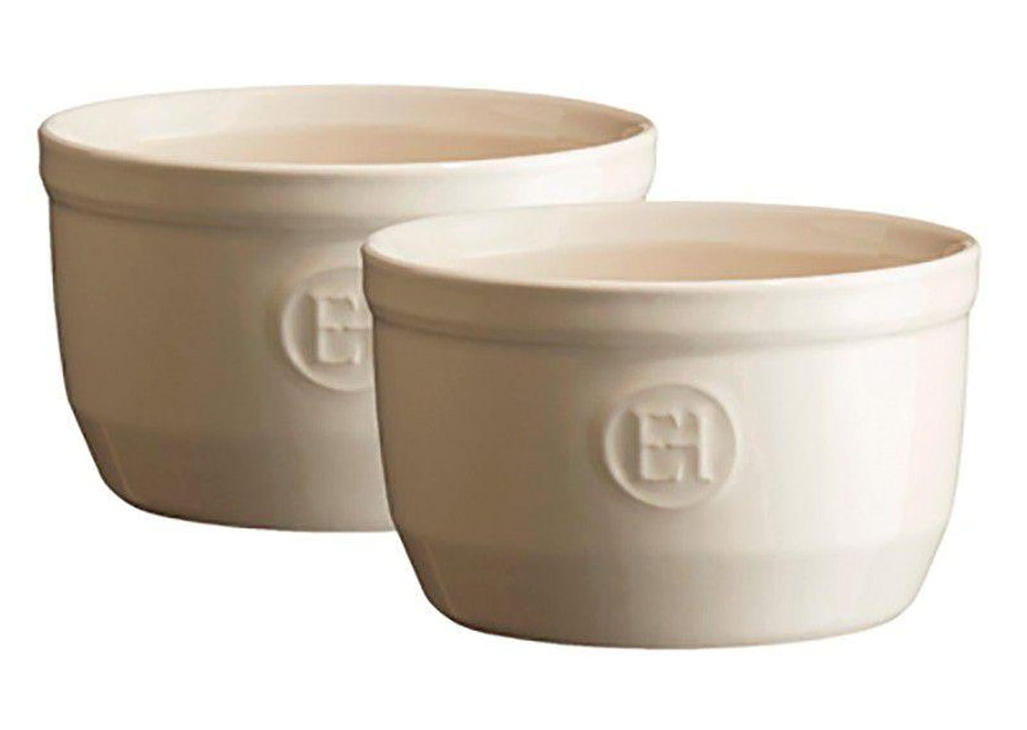 Conjunto de Ramequins 250ml Areia - Emile Henry 33090202 2 Peças