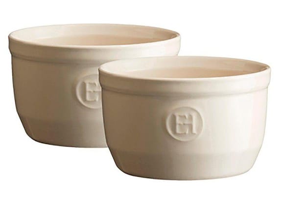 Conjunto de Ramequins 250ml Areia - Emile Henry 33090202 2 Peças