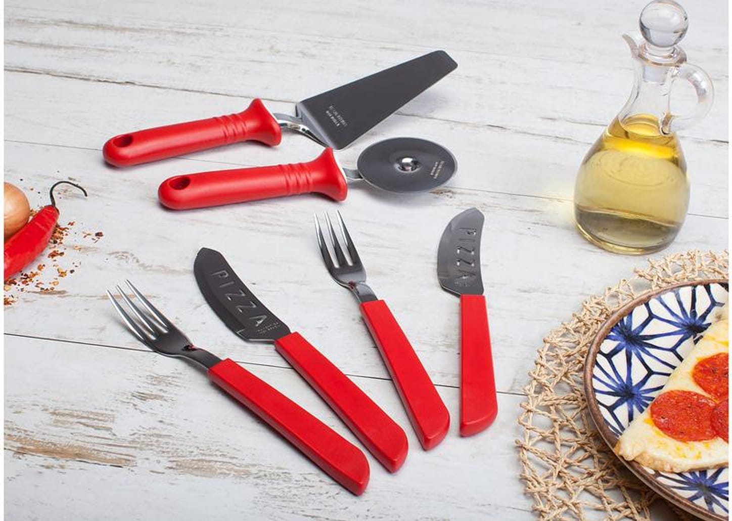 Conjunto para Pizza 14 Peças - Tramontina 25099722