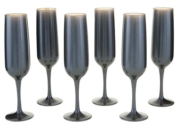 Jogo de Taças para Espumante 160ml 6 Peças - Coza Celebration