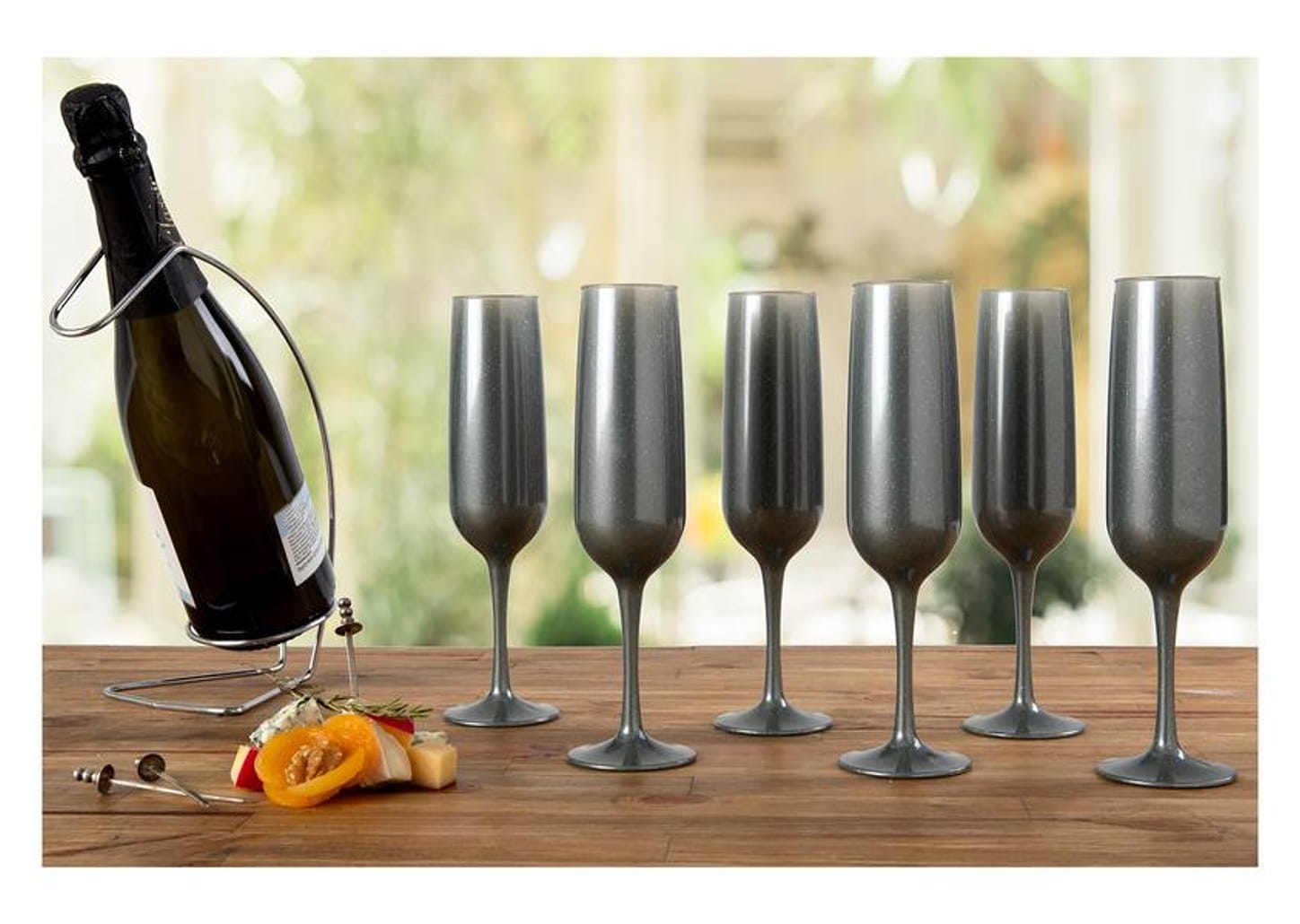 Jogo de Taças para Espumante 160ml 6 Peças - Coza Celebration