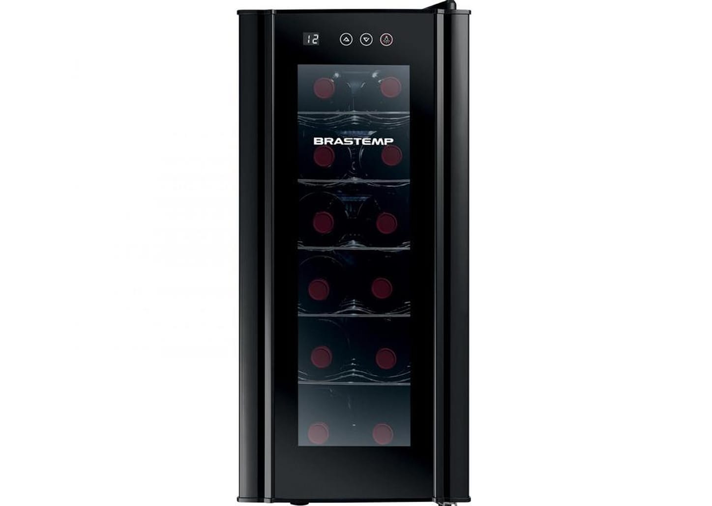 Adega Brastemp 12 Garrafas Preto All Black - BZC12BEBNA