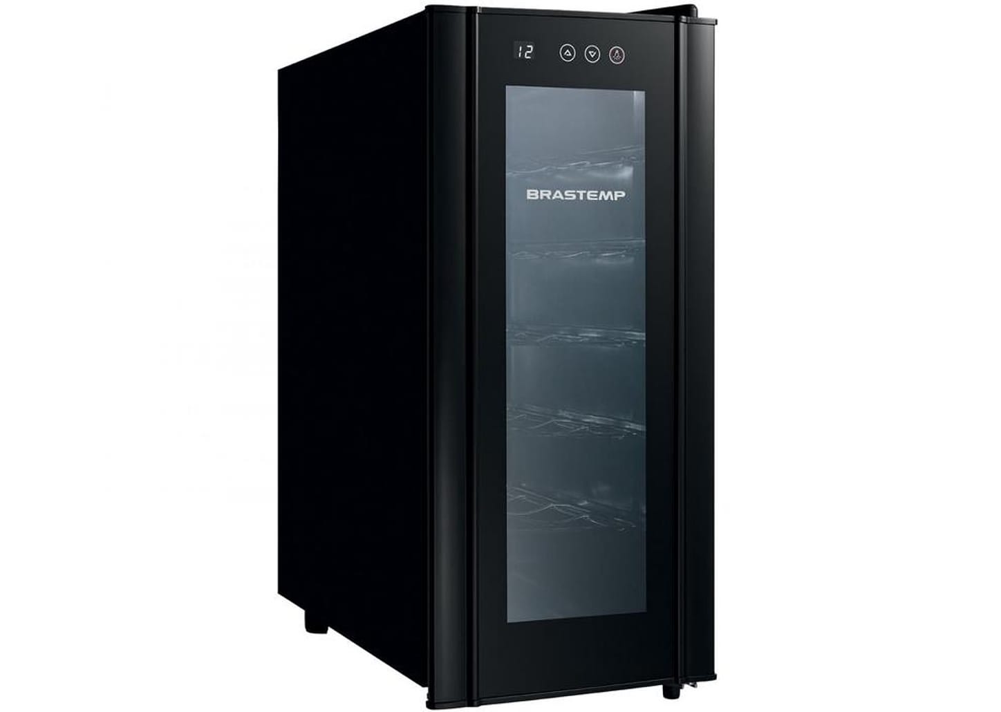 Adega Brastemp 12 Garrafas Preto All Black - BZC12BEBNA