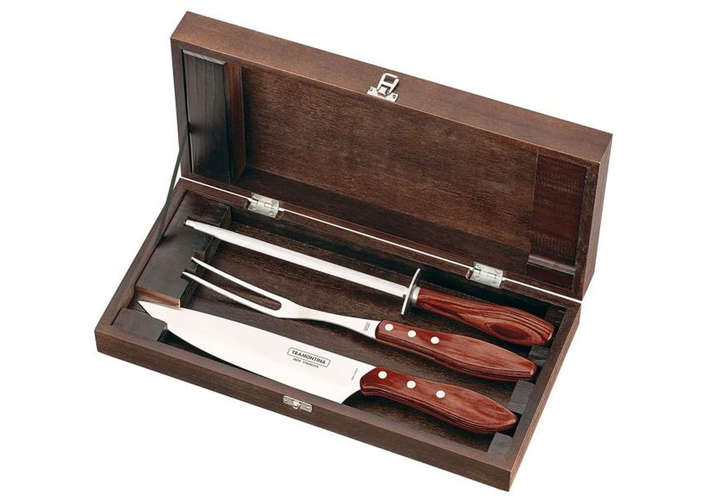 Kit de Churrasco 4 Peças Tramontina - Polywood 21198/764