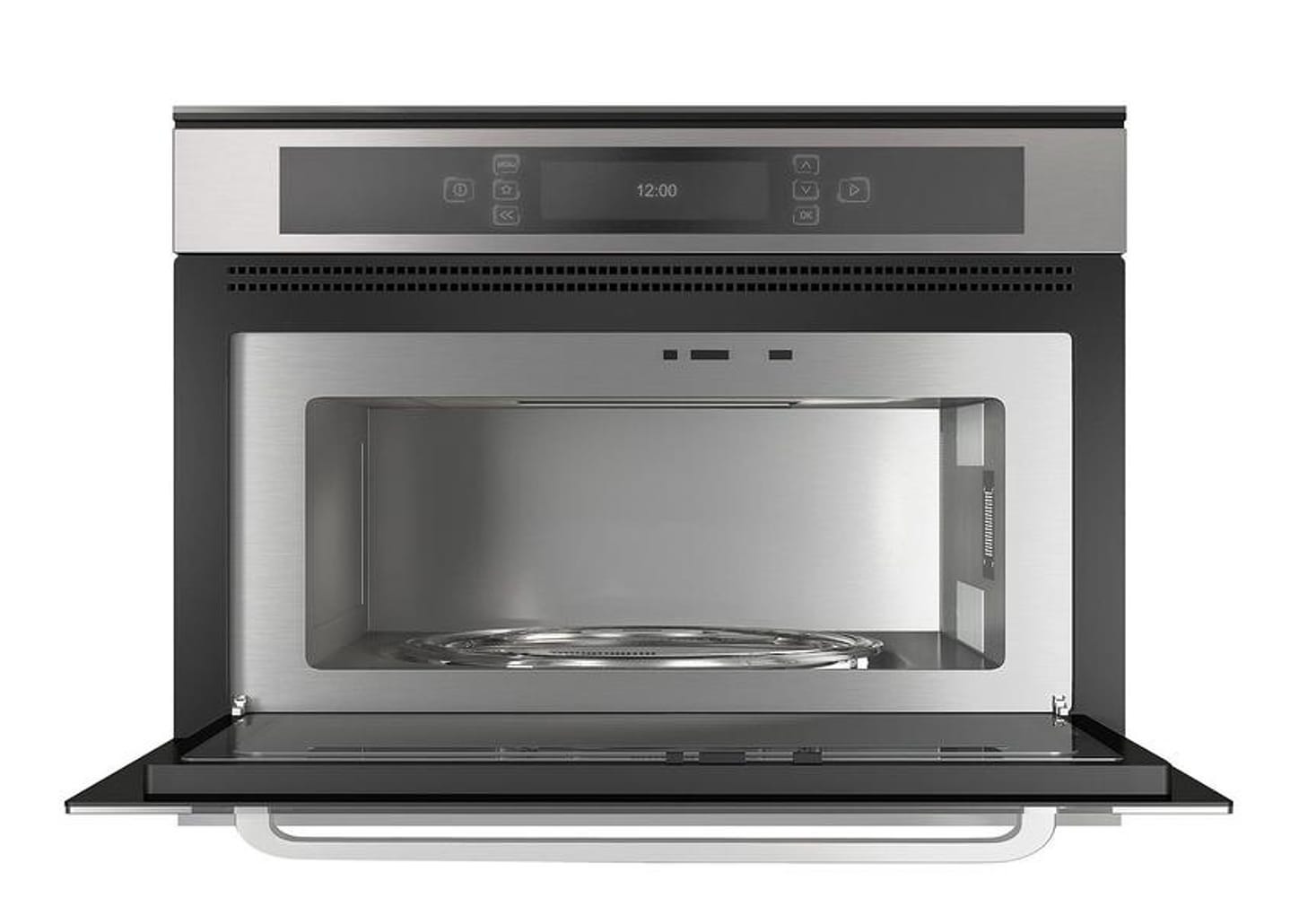 Micro-ondas Brastemp 40L Inox de Embutir com Grill - BMO40ARBNA