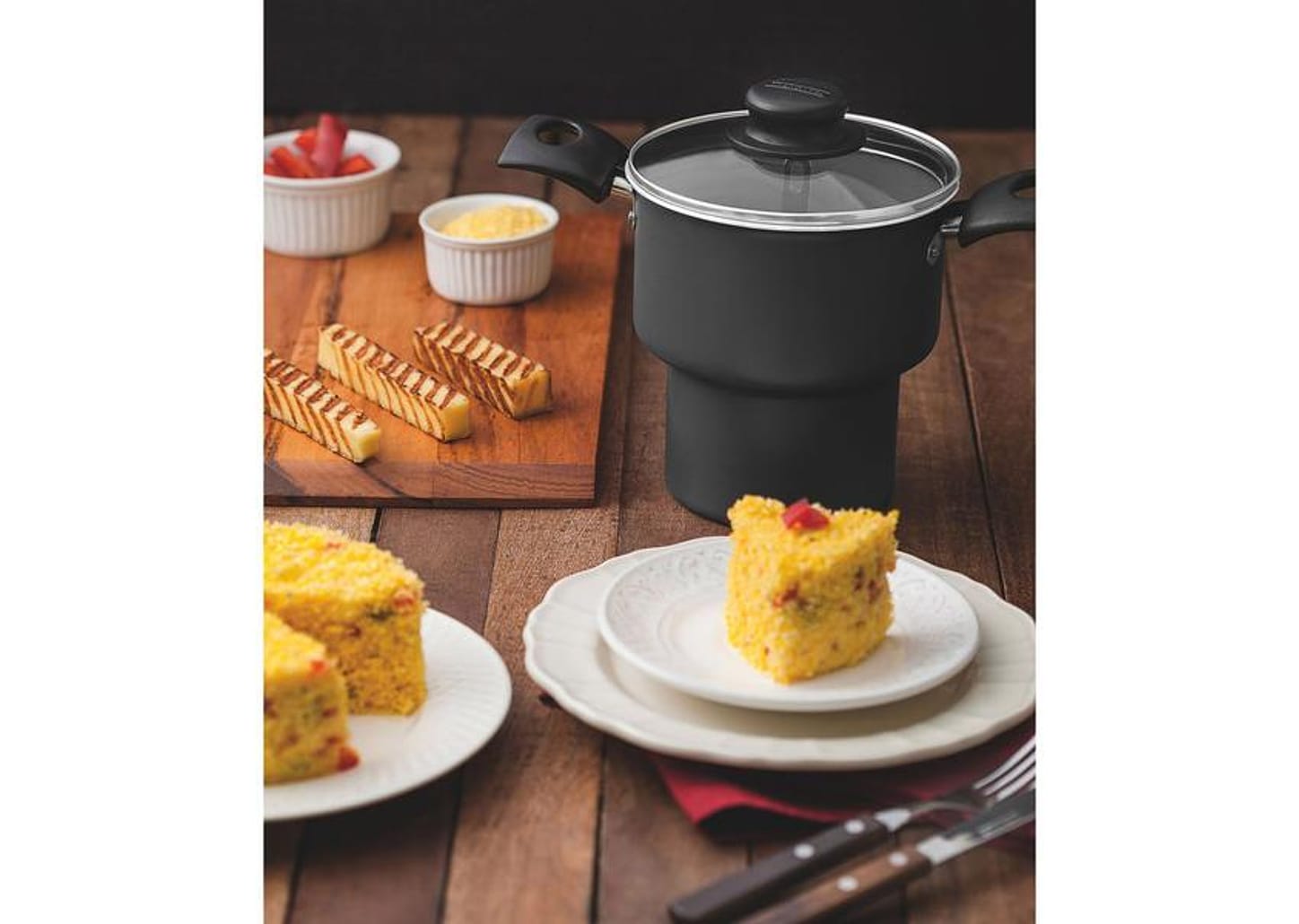 Cuscuzeira Tramontina Antiaderente - Turim 20268/614