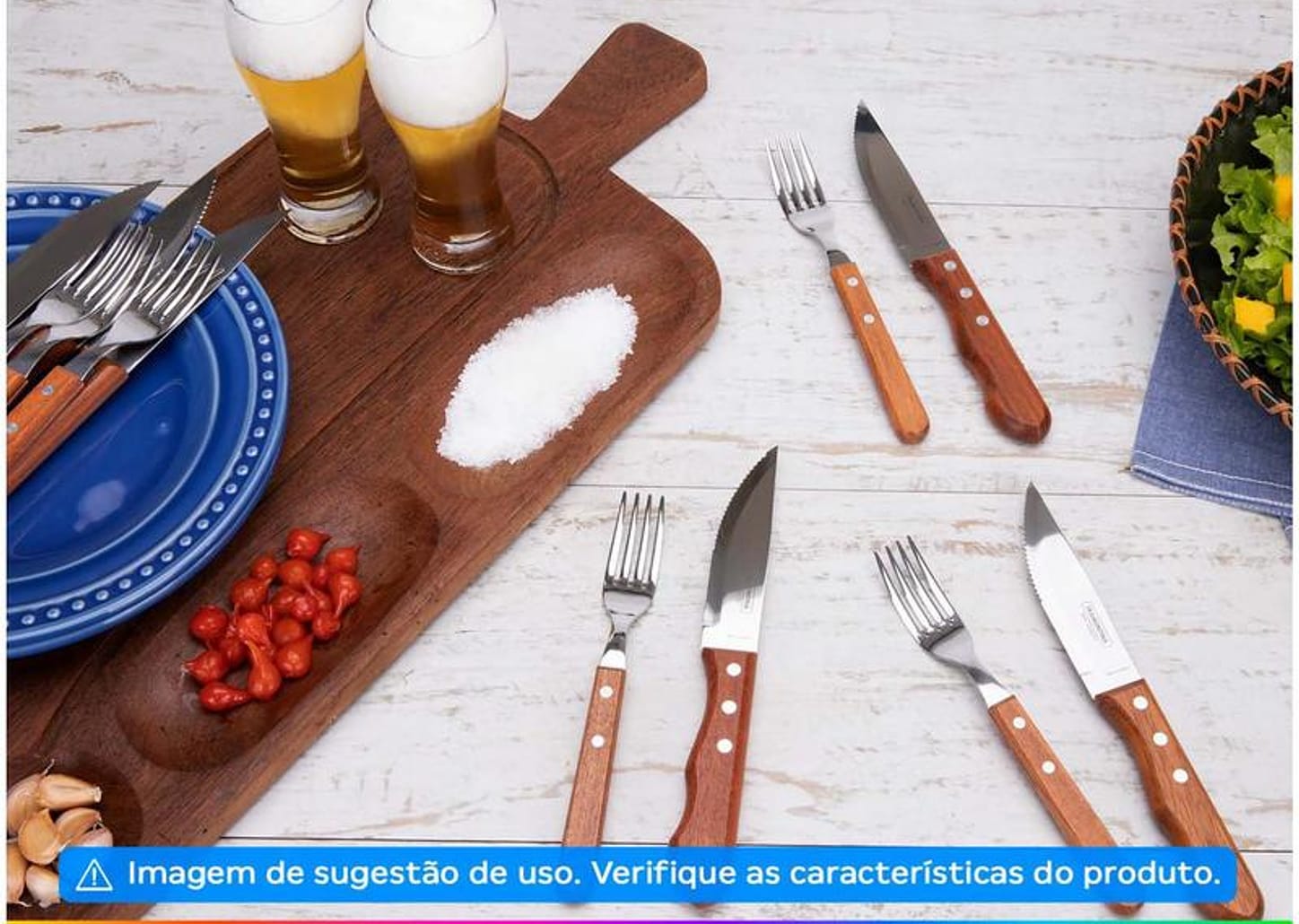 Conjunto de Talheres Tramontina 12 Peças - Dynamic Jumbo