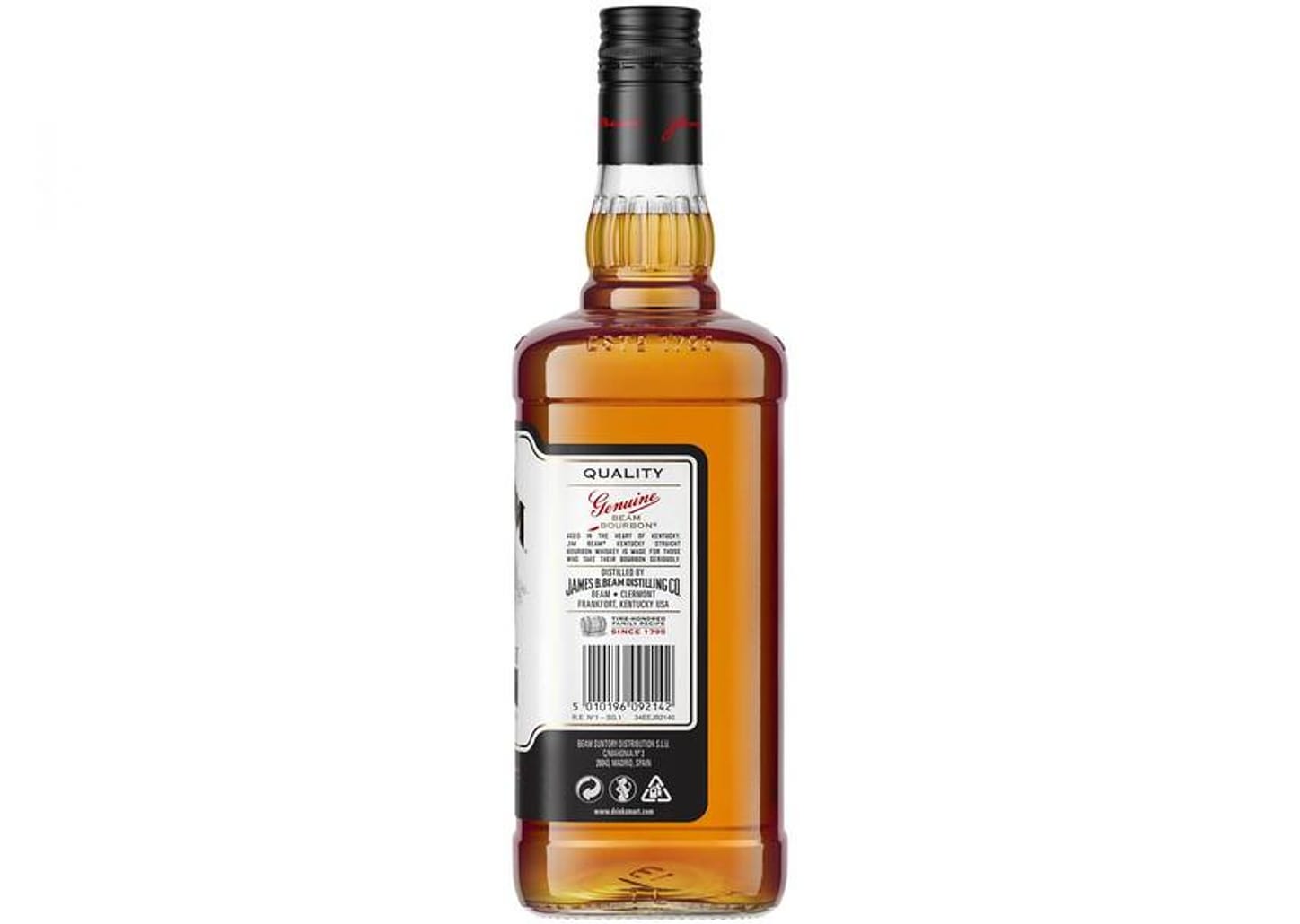 Whisky Jim Beam White Bourbon 4 Anos Americano 1L