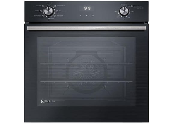 Forno Elétrico de Embutir Electrolux de Convecção com Dourador 80L Preto OE8EH