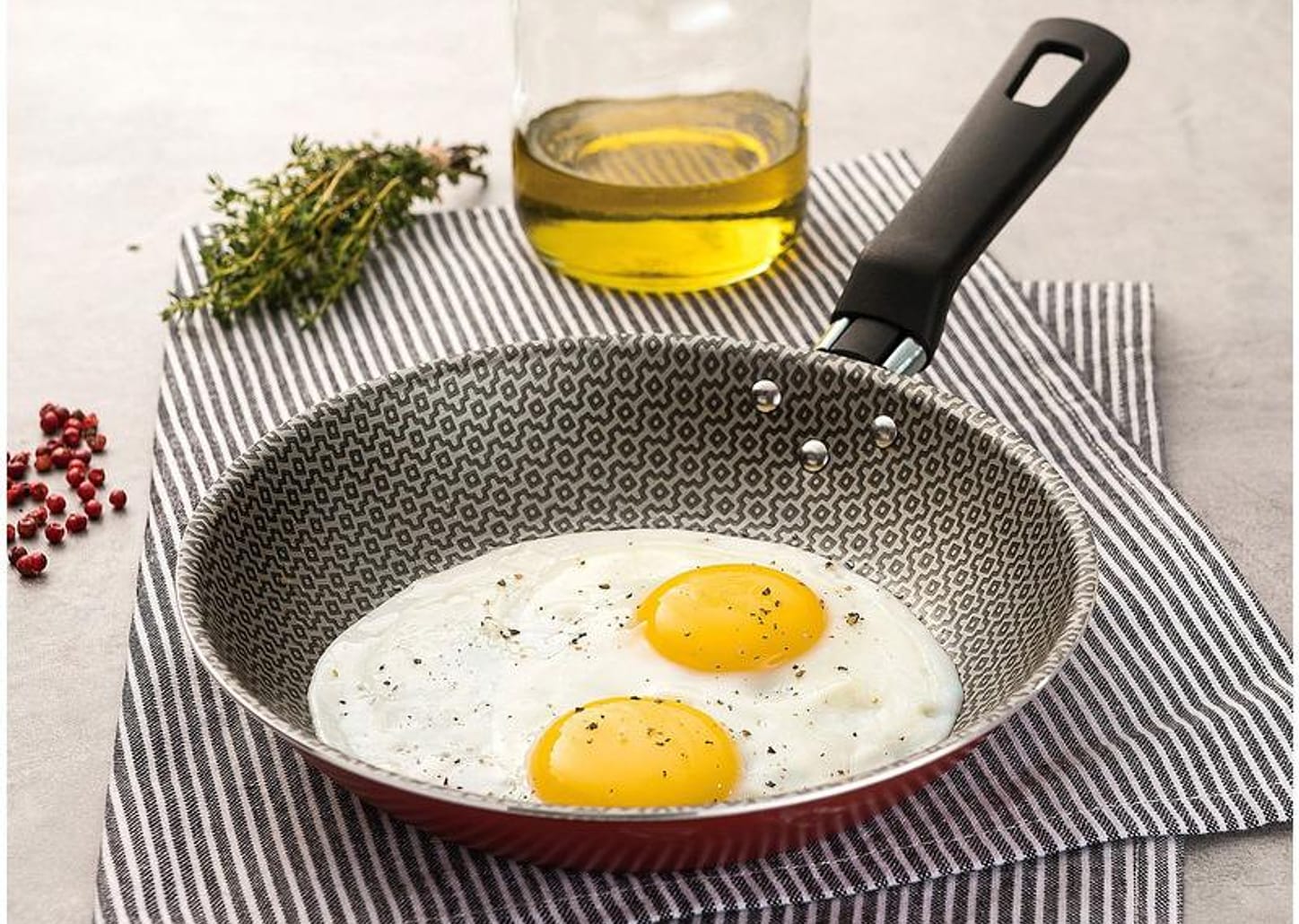 Frigideira Antiaderente Tramontina Alumínio Loreto 20380716 Vermelha 16cm