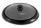 Grill Britânia BPE02 Redondo 1000W com Chapa - Antiaderente com Coletor de Gordura