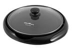 Grill Britânia BPE02 Redondo 1000W com Chapa - Antiaderente com Coletor de Gordura