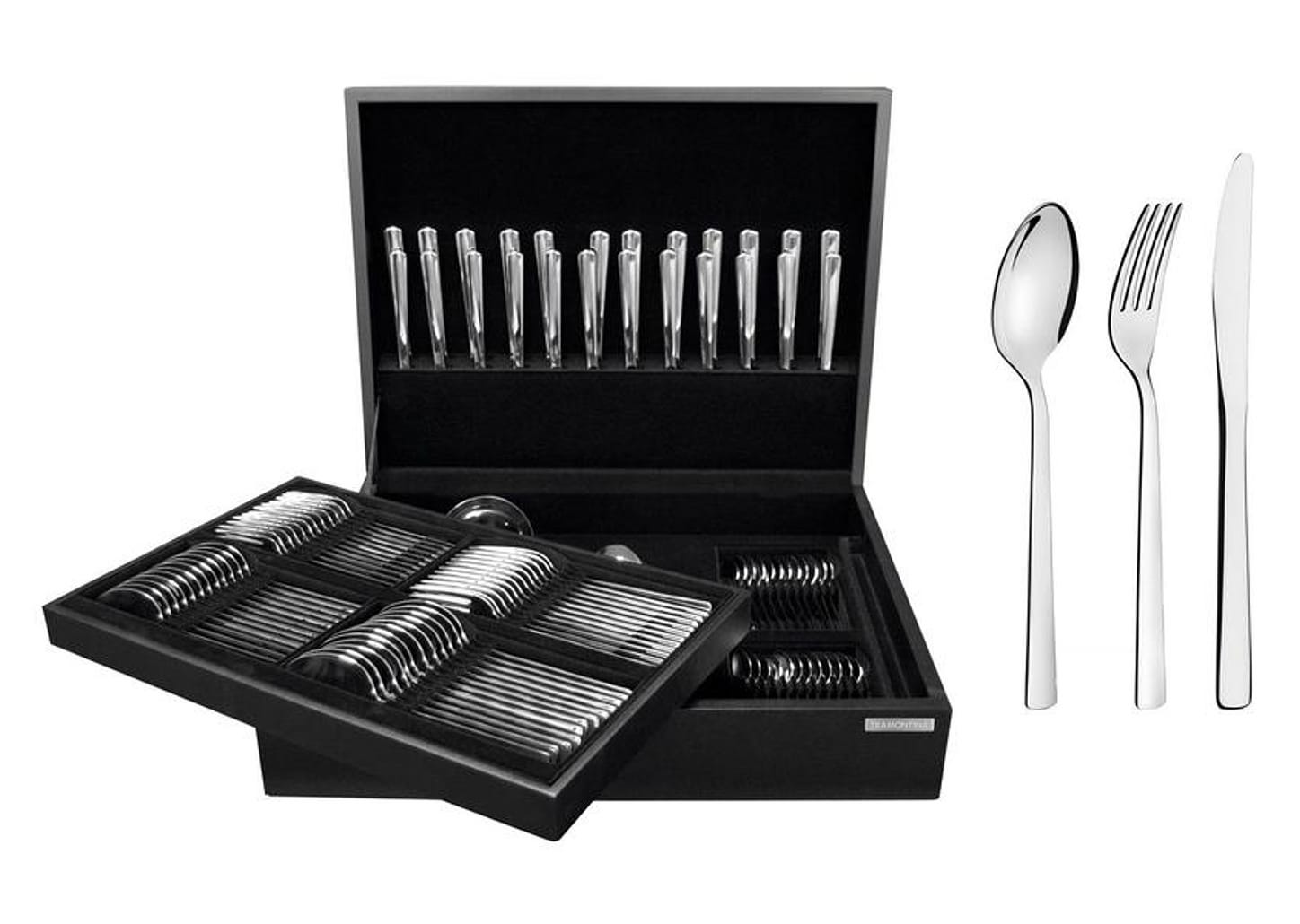 Faqueiro Tramontina Inox Oslo com Estojo 101 Peças