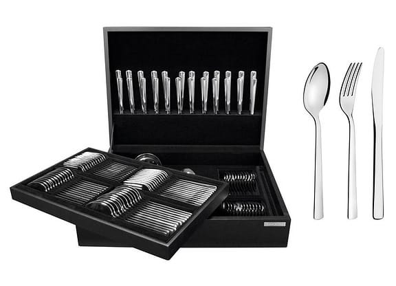 Faqueiro Tramontina Inox Oslo com Estojo 101 Peças