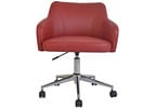 Cadeira de Escritório Presidente Giratória Vinho 1006 Otello