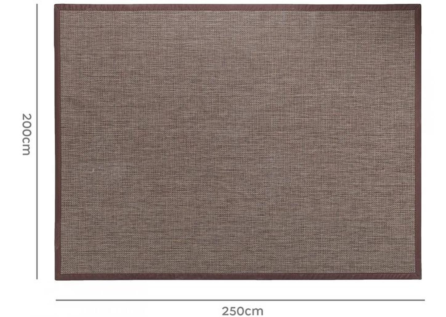Tapete Liso Retangular Fênix Triângulos 200x250cm Jolitex