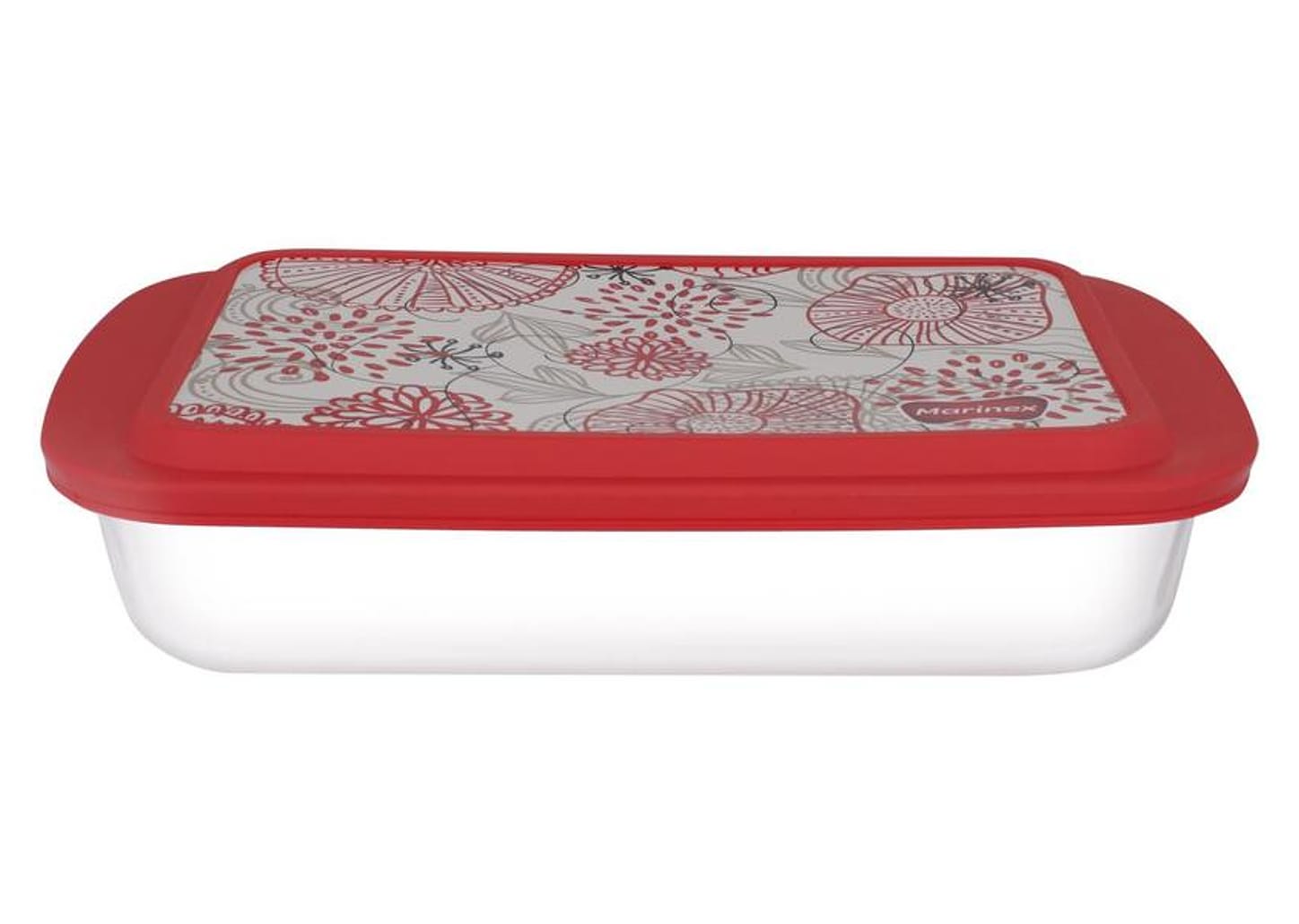 Conjunto de Assadeiras de Vidro Marinex Prática 6 Peças