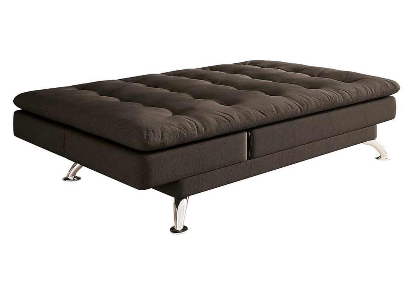 Sofá-cama Casal 3 Lugares Reclinável Suede Linoforte Jade A2