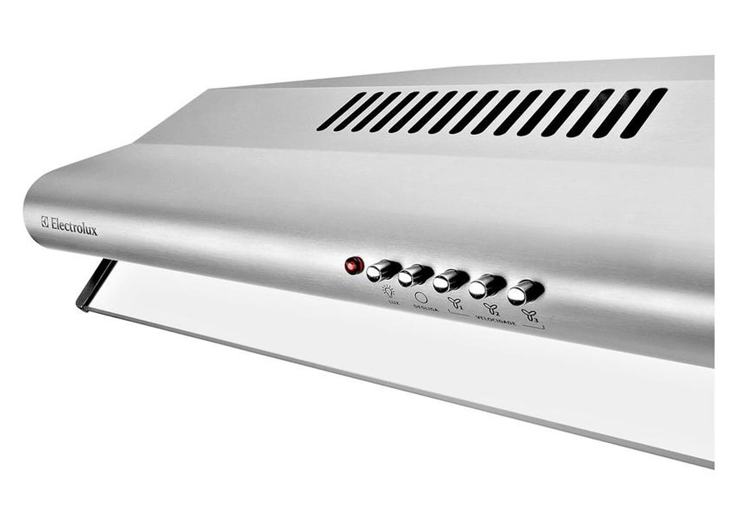 Depurador de Ar Inox Electrolux 60cm 4 Bocas - DE60X DE60X11089 3 Velocidades