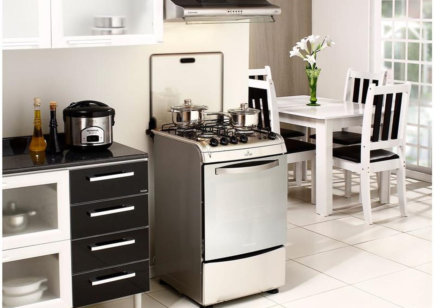 Depurador de Ar Electrolux 60cm 4 Bocas - DE60X22090 3 Velocidades