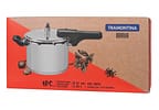 Panela de Pressão Tramontina Inox 4,5L - Fechamento Externo Brava
