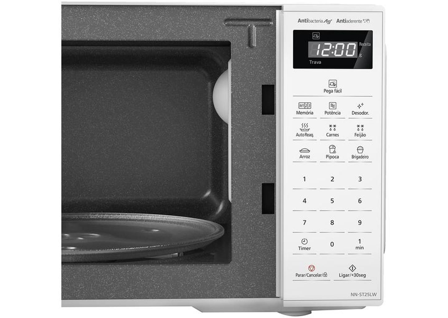 Micro-ondas Panasonic 21L NN-ST25L Branco