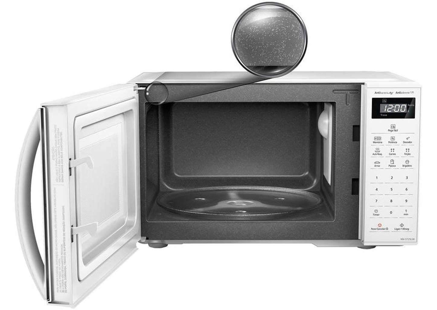 Micro-ondas Panasonic 21L NN-ST25L Branco