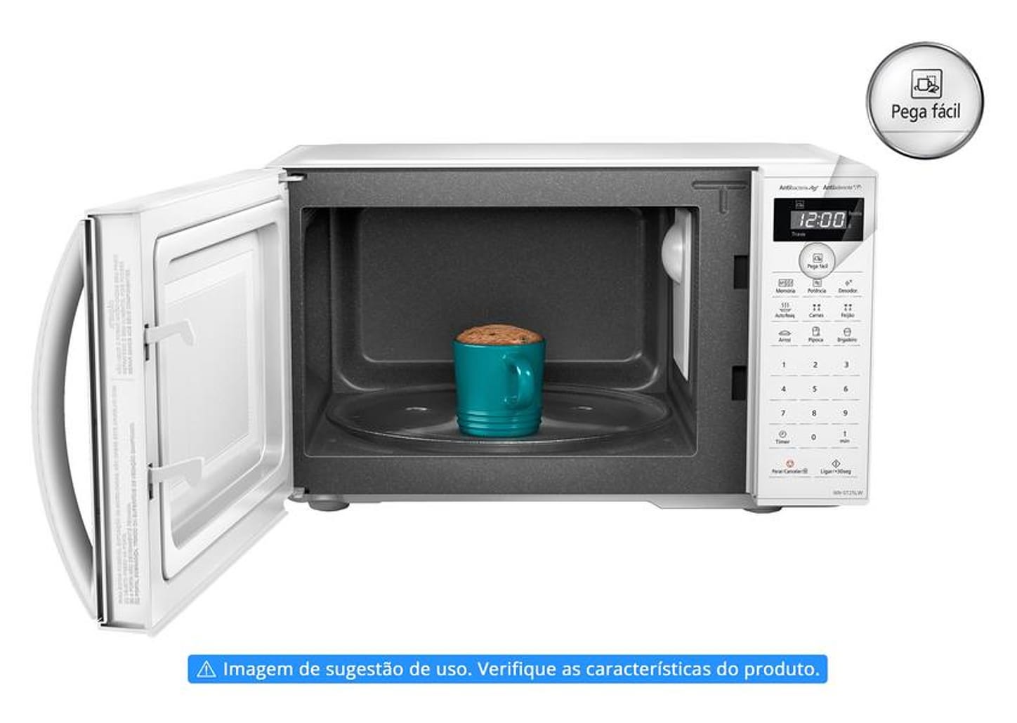 Micro-ondas Panasonic 21L NN-ST25L Branco