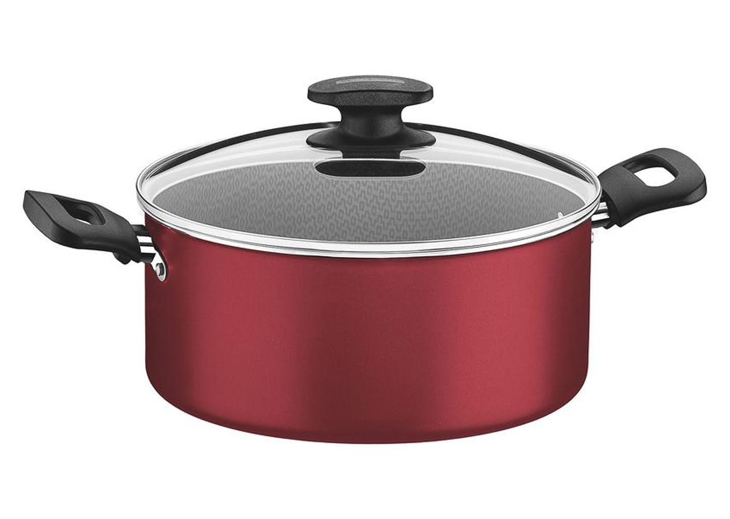Caçarola Tramontina Antiaderente Vermelho 4,9L 24cm Loreto 20382724
