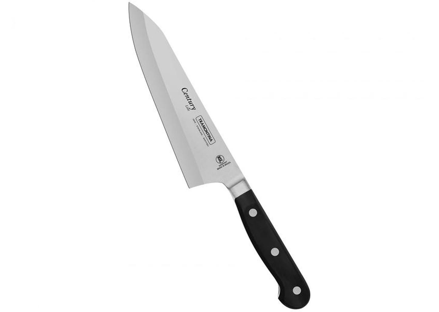 Faca para Fatiar e Picar 7” Inox Tramontina - Century 24025007