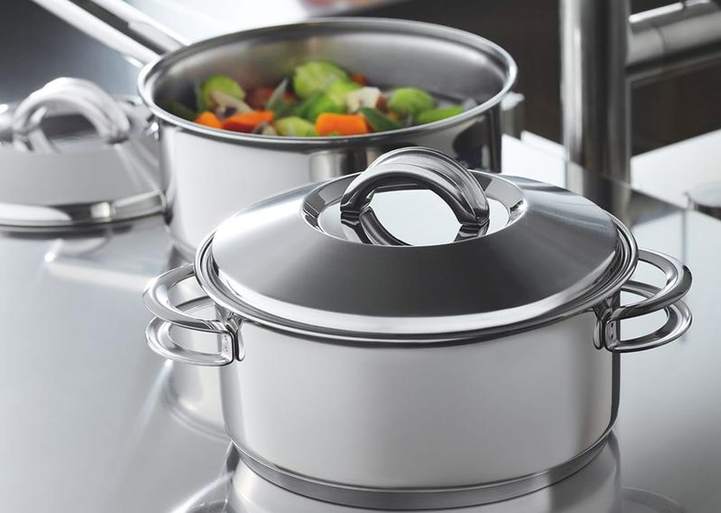 Caçarola Tramontina Inox 7,1L com Tampa - Solar 62503/280