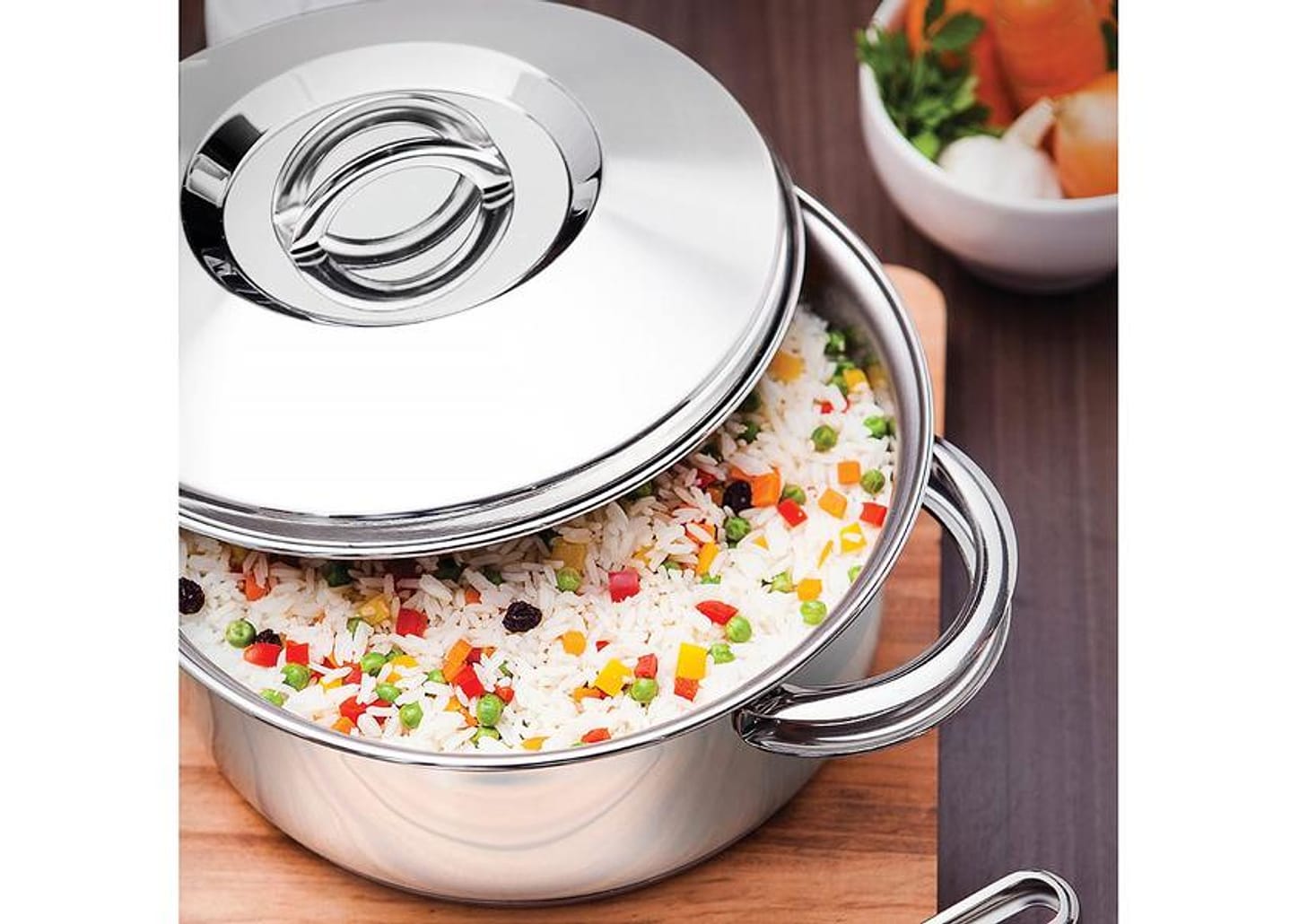 Caçarola Tramontina Inox 7,1L com Tampa - Solar 62503/280