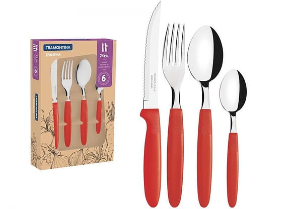 Faqueiro Tramontina Inox Ipanema 24 Peças