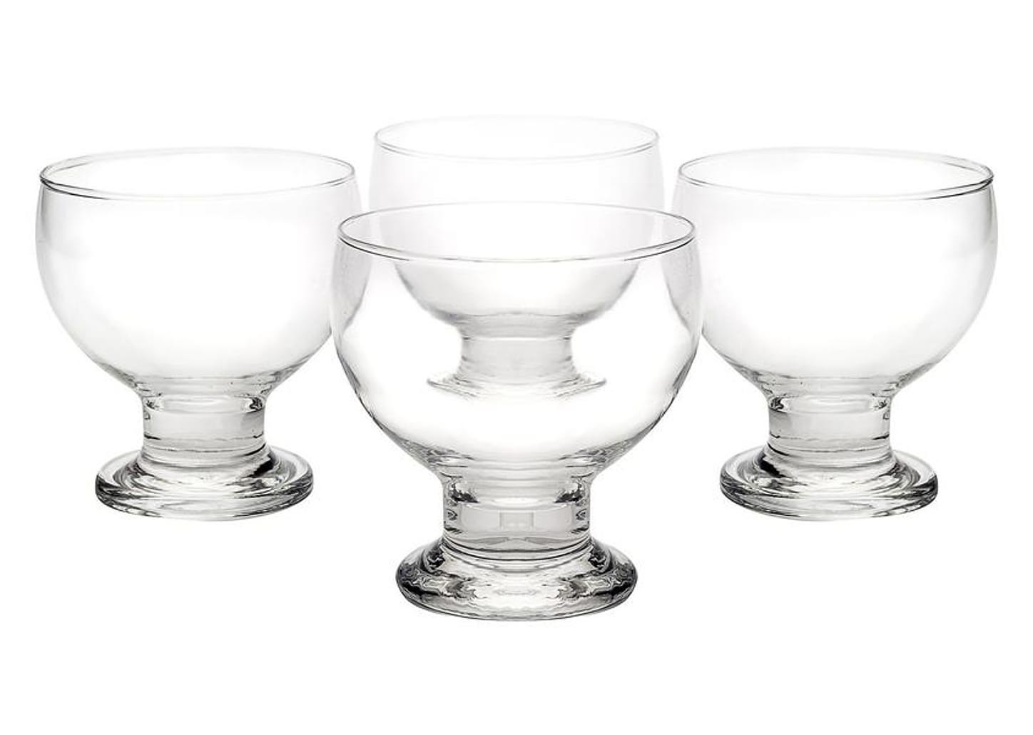 Jogo de Sobremesa Vidro Nadir Paulista 4 Peças