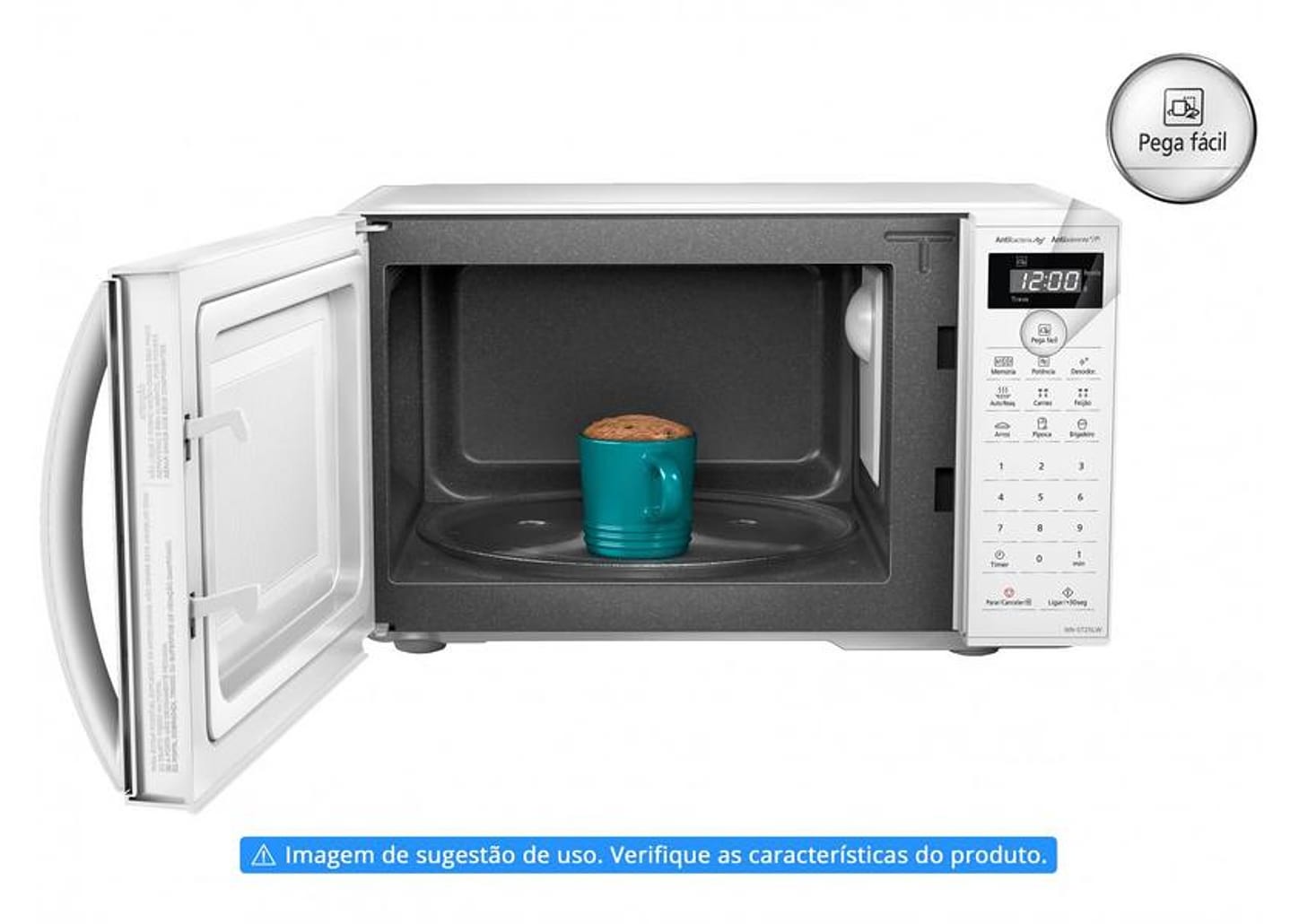 Micro-ondas Panasonic 21L NN-ST25L Branco