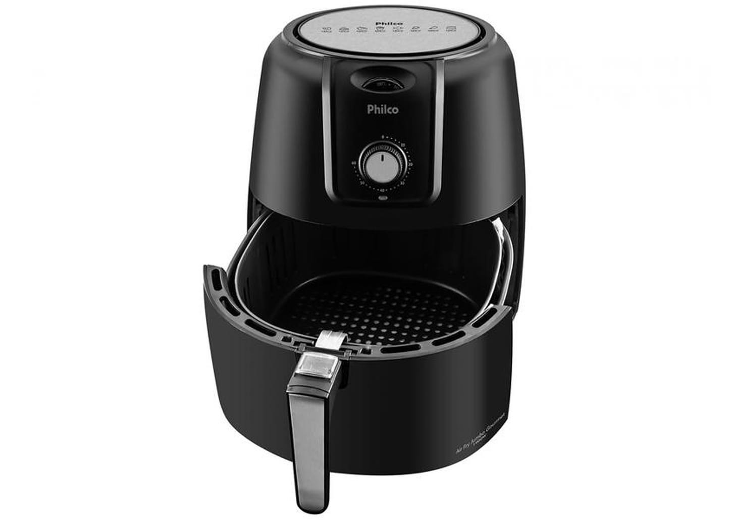 Fritadeira Elétrica sem Óleo/Air Fryer Philco Gourmet PFR13P Preta 8,1L com Timer