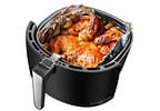 Fritadeira Elétrica sem Óleo/Air Fryer Philco Gourmet PFR13P Preta 8,1L com Timer