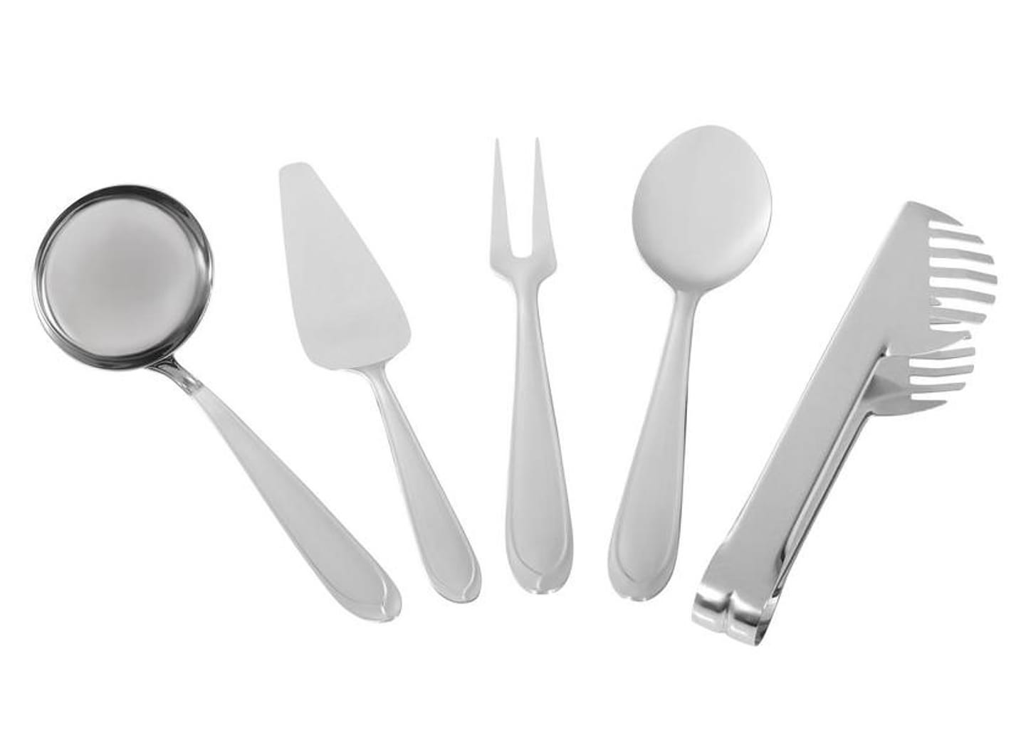 Jogo de Utensílios Inox 5 Peças - Tramontina Utility