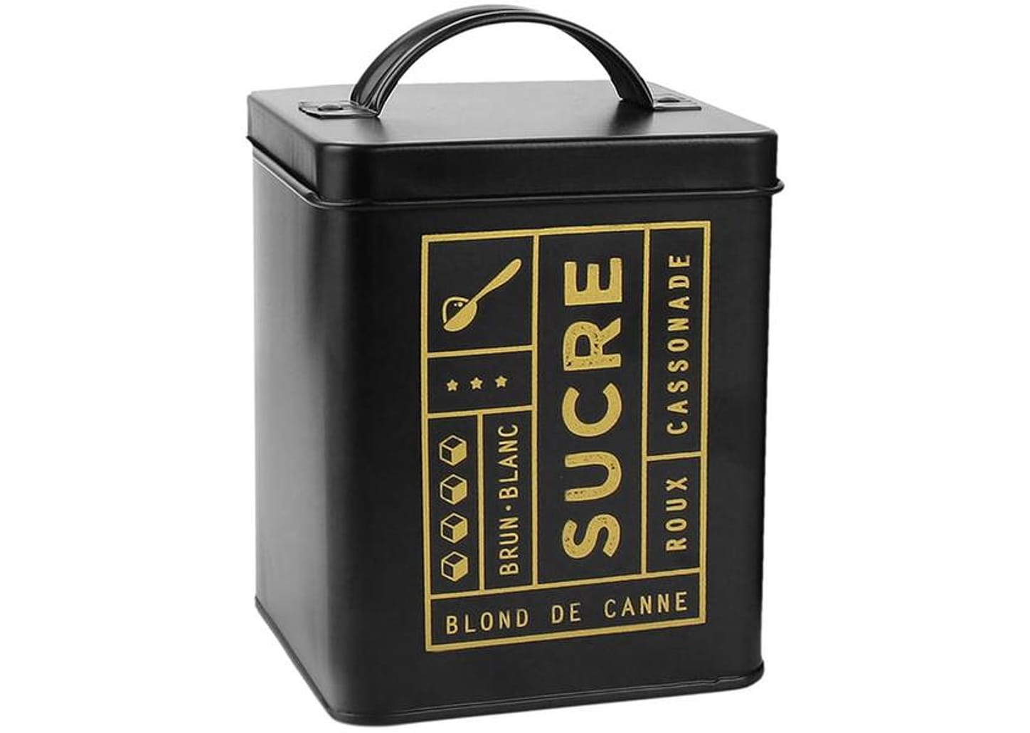 Porta Mantimentos Retangular 500g Le Petite para Açucar