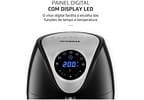 Fritadeira Elétrica sem Óleo/Air Fryer Mondial - AF-30-DI Preto 3,5L com Timer