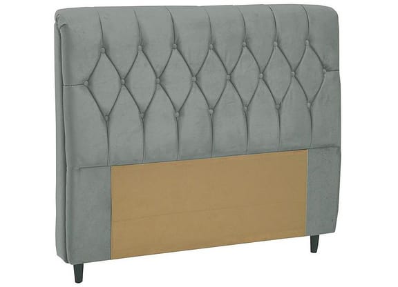 Cabeceira Queen Size Acolchoado Suede Dobuê Movelaria Istambul Grafite