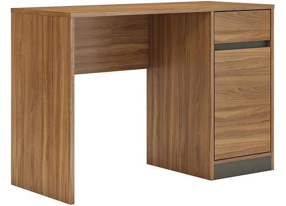 Escrivaninha 1 Gaveta 1 Porta Demóbile Office - Morada