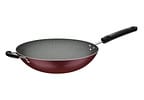 Panela Wok Antiaderente Tramontina de Alumínio Loreto Vermelha 32cm