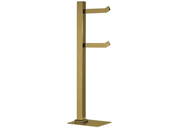 Porta Papel Higiênico Chão 2 Rolos Gold GO5072 - Ducon Metais