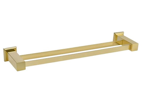 Porta-Toalha de Parede 51cm Dourado Gold - GO5090 Ducon Metais