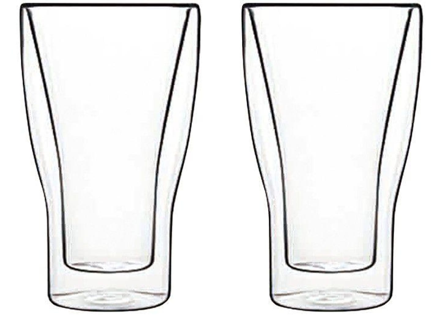 Copo de Vidro Transparente 340ml - Luigi Bormioli Latte Macchiato