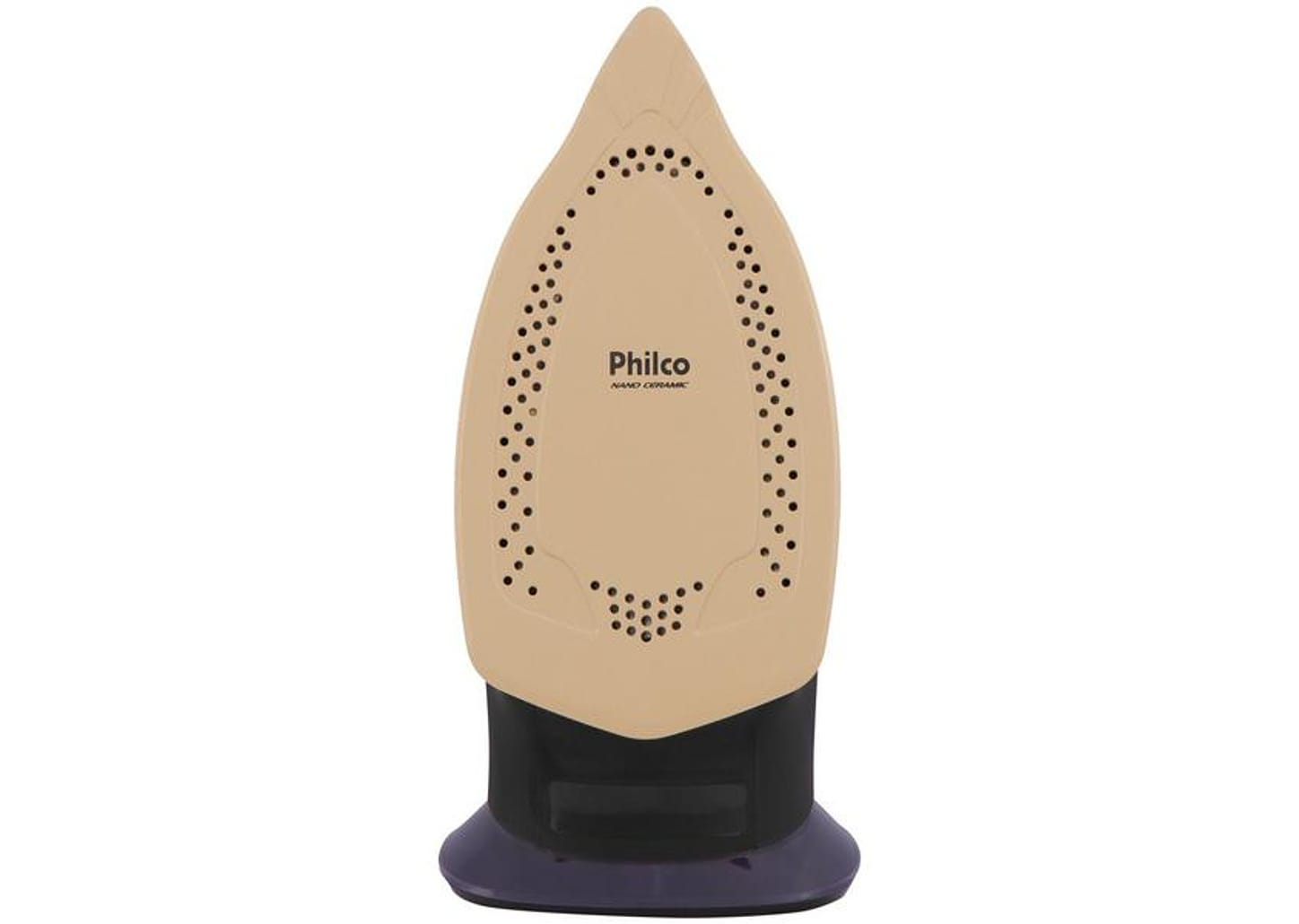 Ferro de Passar Roupa a Vapor e a Seco Portátil - Philco Nano Ceramic PFV2100RX Preto e Roxo