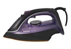 Ferro de Passar Roupa a Vapor e a Seco Portátil - Philco Nano Ceramic PFV2100RX Preto e Roxo