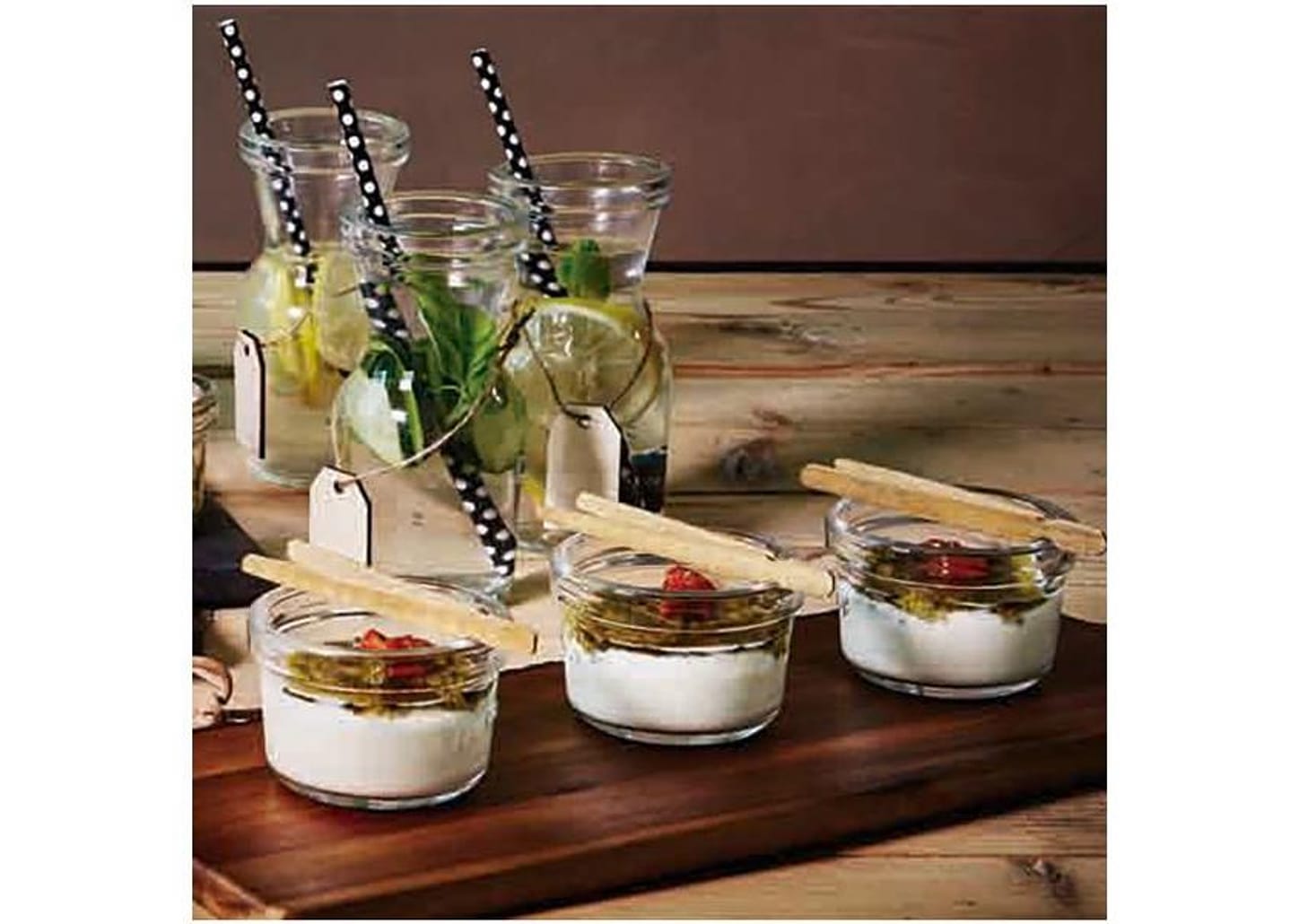 Pote de Vidro Hermético Luigi Bormioli com Tampa - Redondo 125ml Lock Eat